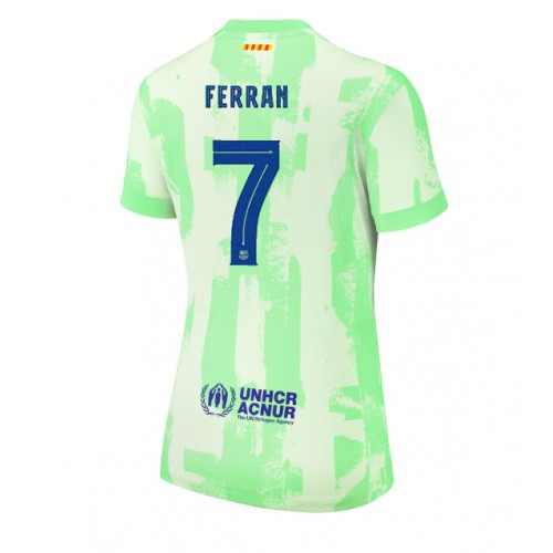 Fotballdrakt Dame Barcelona Ferran Torres #7 Tredjedrakt 2024-25 Kortermet